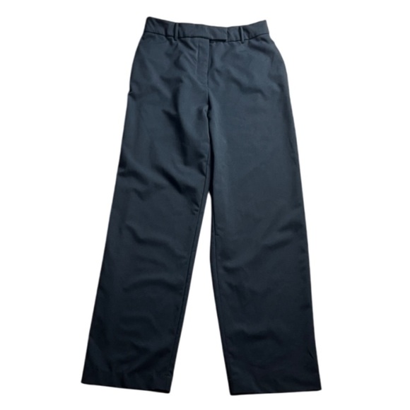Bayse Pants - Bayse Women's Straight Leg Trousers Black - S
